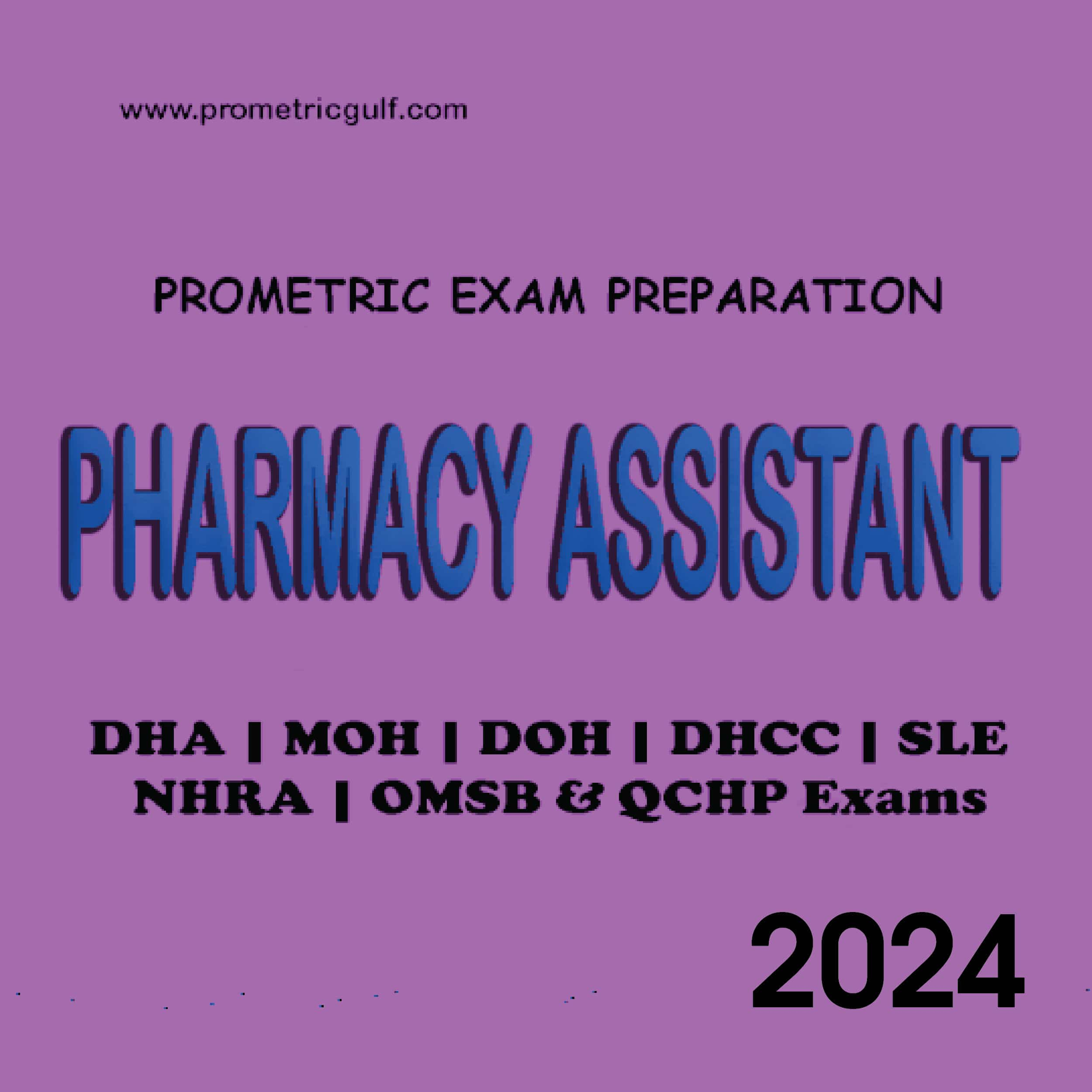 Pharmacy Assistant MCQs For Prometric Exam 2024 Solved Questions   462662275 