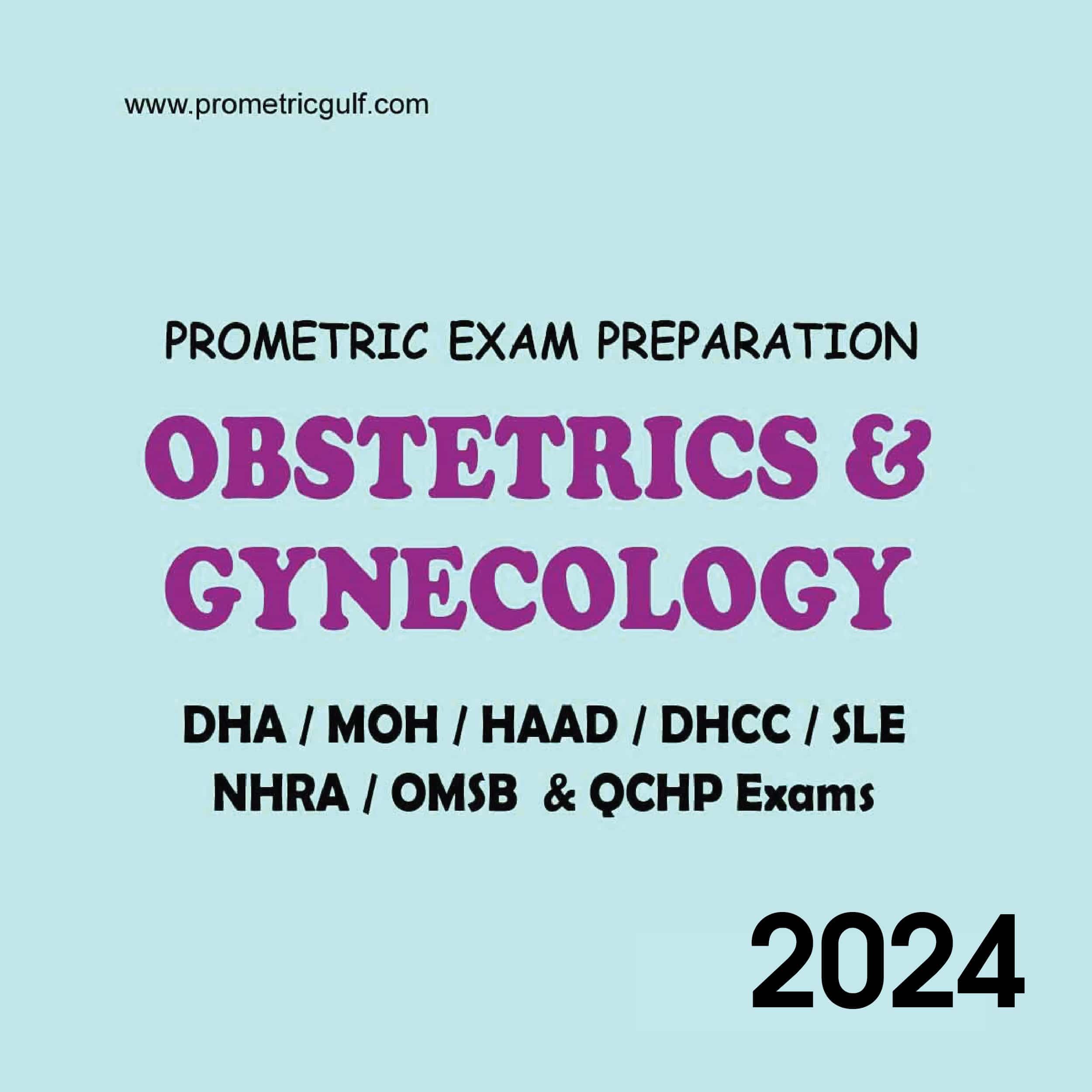 Obstetrics and Gynecology Prometric Exam Practice MCQs Online 2024